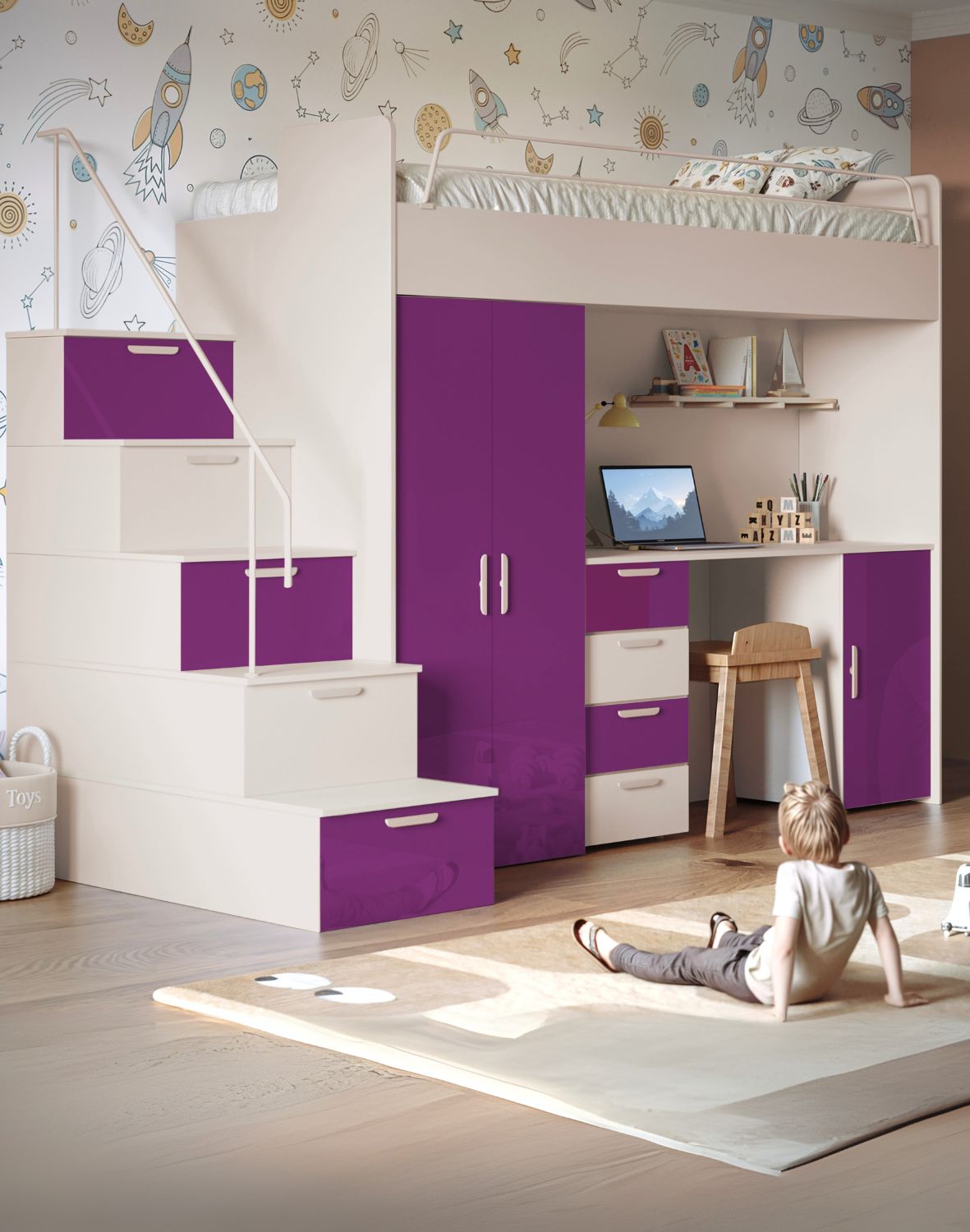 mebloscianka raj 4 polysk kaszmir