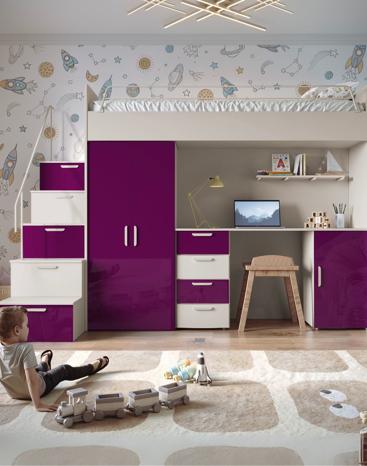 mebloscianka raj 4 polysk kaszmir