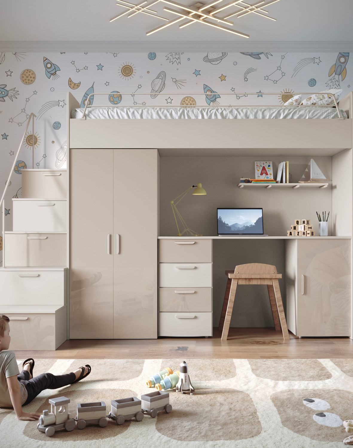 mebloscianka raj 4 polysk kaszmir