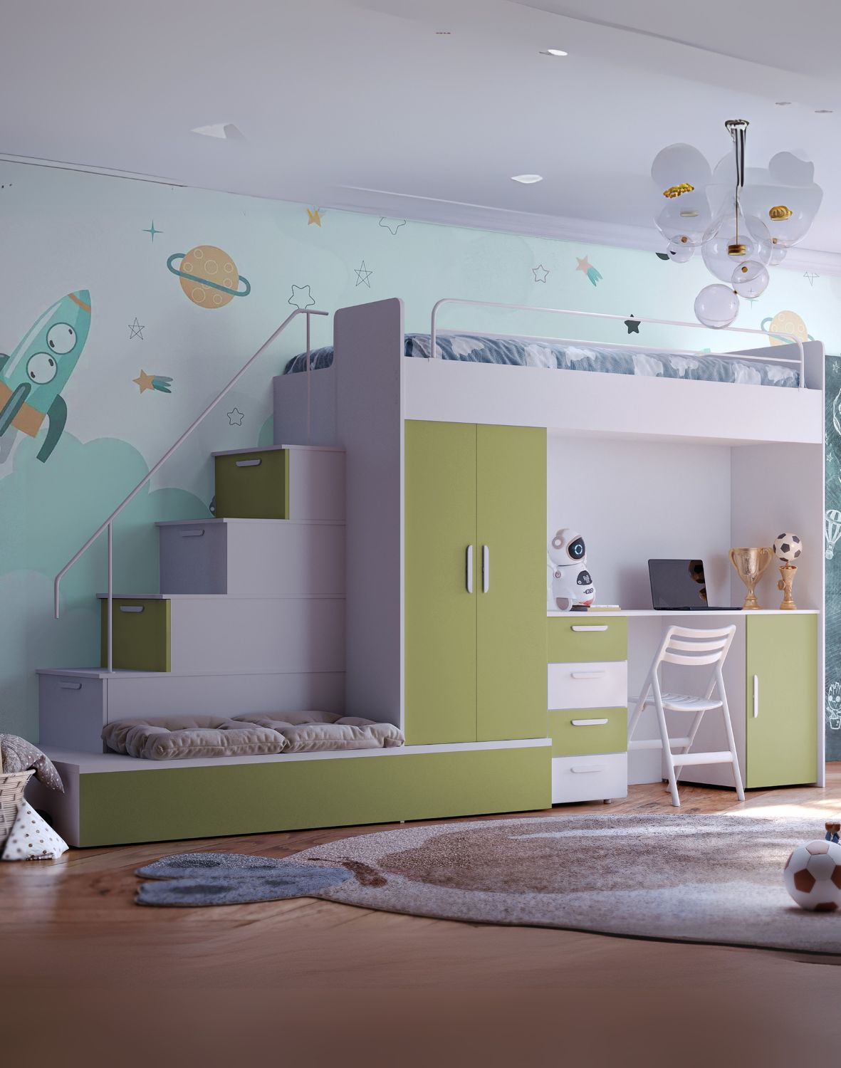 mebloscianka raj 5 bialy mat