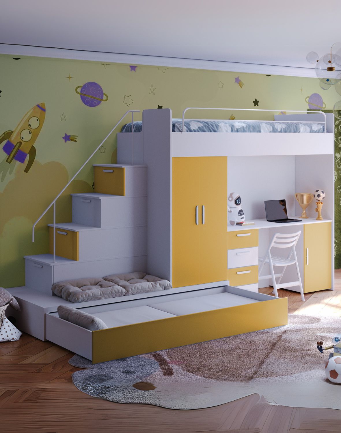 mebloscianka raj 5 bialy mat