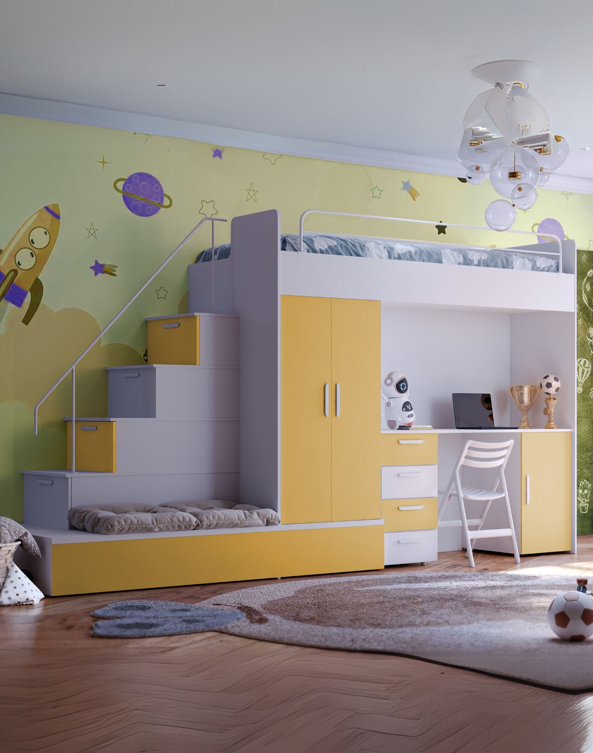 mebloscianka raj 5 bialy mat