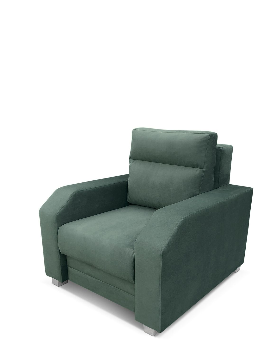 zielony fotel do salonu alvares