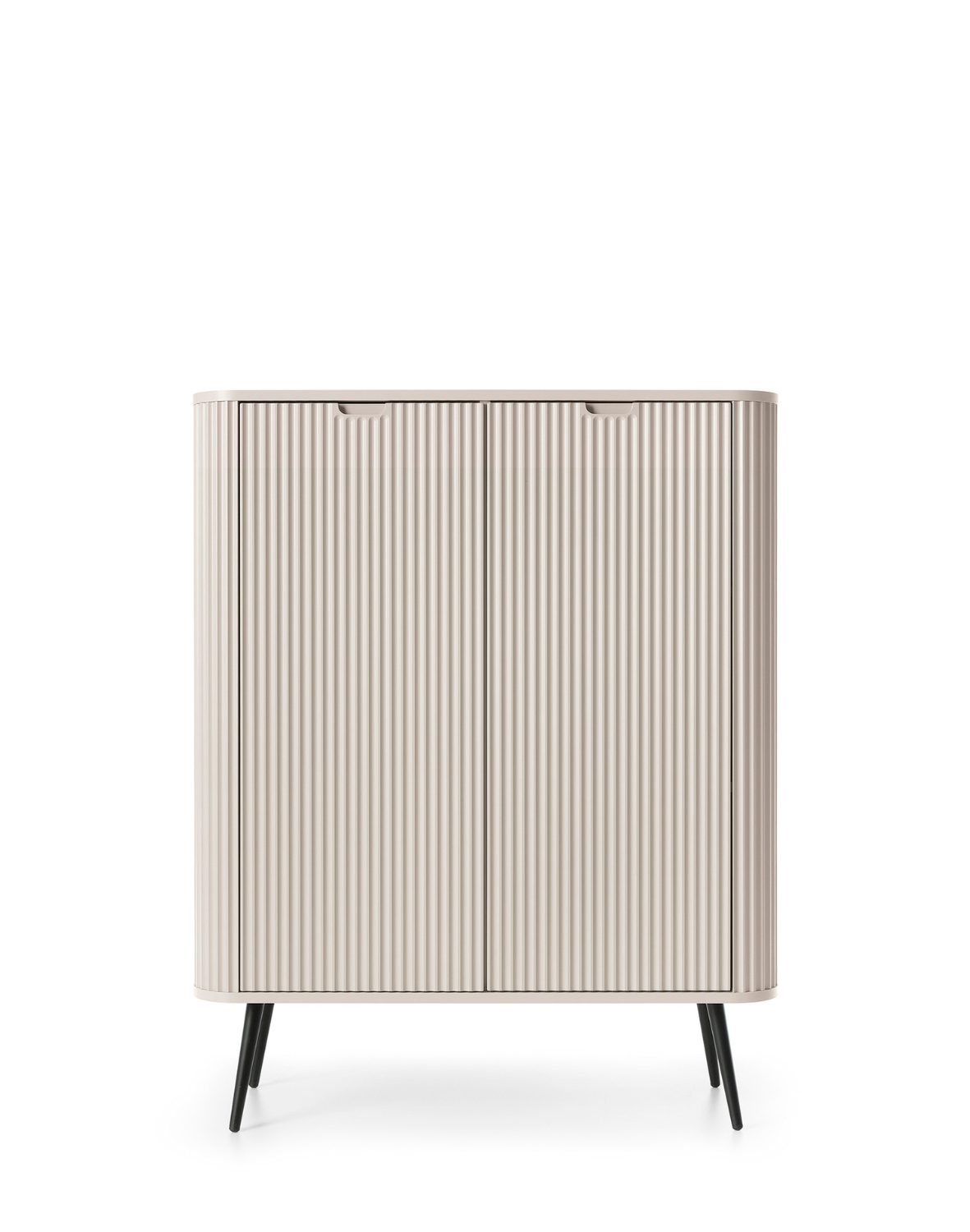 wysoka komoda zova (K103) do salonu, kaszmir