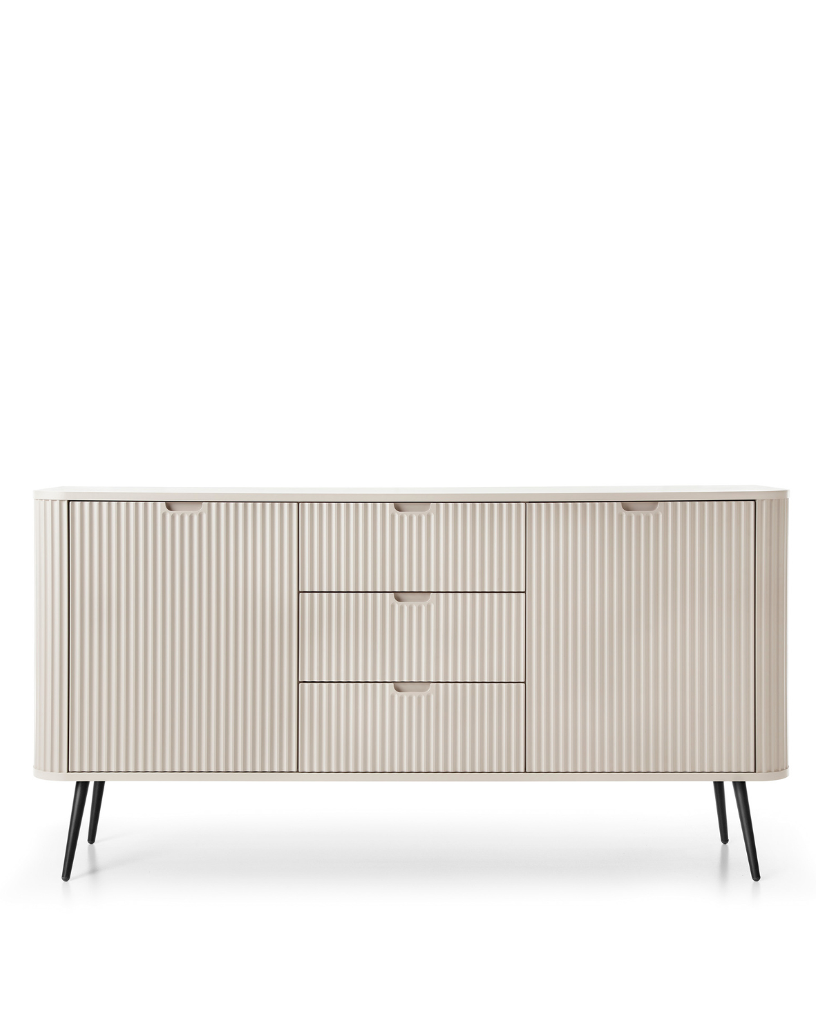 komoda zova z szufladami (ksz168), kaszmir/czarny