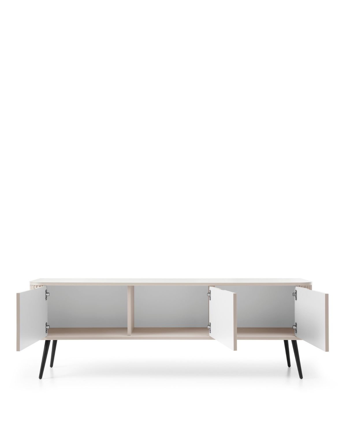 szafka pod telewizor zova (rtv168), kaszmir/czarny